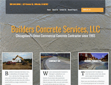 Tablet Screenshot of builders-concrete.com